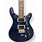 Used 2010s PRS Custom 24 Blue Solid Body Electric Guitar