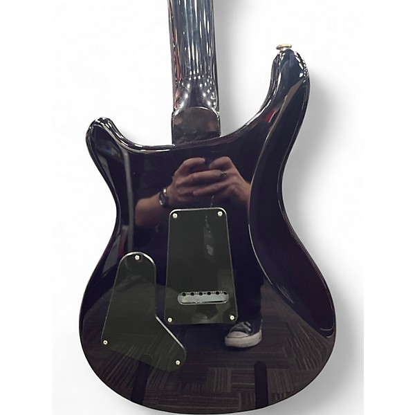 Used 2010s PRS Custom 24 Blue Solid Body Electric Guitar