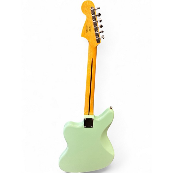 Used Squier Vintage Modified Jaguar Surf Green Solid Body Electric Guitar