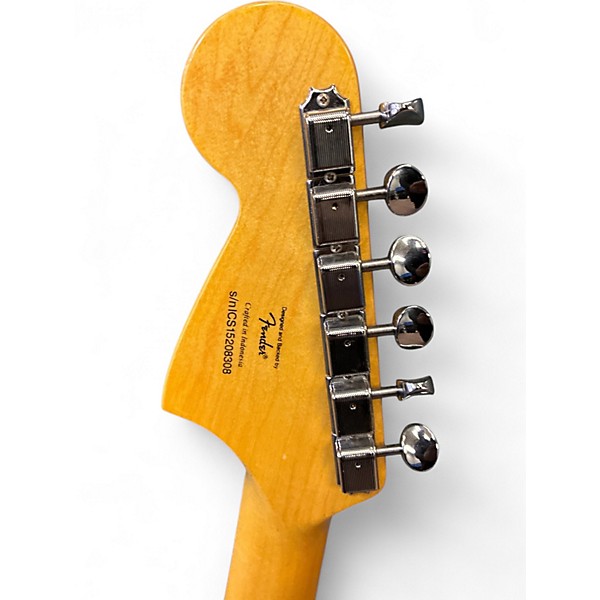 Used Squier Vintage Modified Jaguar Surf Green Solid Body Electric Guitar