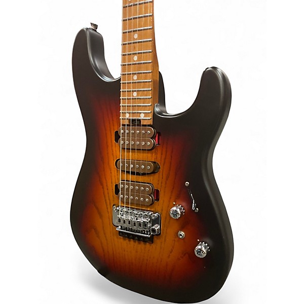 Used Charvel Guthrie Govan Signature MJ Series San Dimas SD24 CM 3 Tone Sunburst Solid Body Electric Guitar