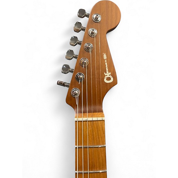 Used Charvel Guthrie Govan Signature MJ Series San Dimas SD24 CM 3 Tone Sunburst Solid Body Electric Guitar