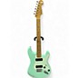 Used Fender  Noventa Stratocaster Surf Green Solid Body Electric Guitar thumbnail