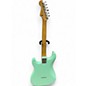 Used Fender  Noventa Stratocaster Surf Green Solid Body Electric Guitar