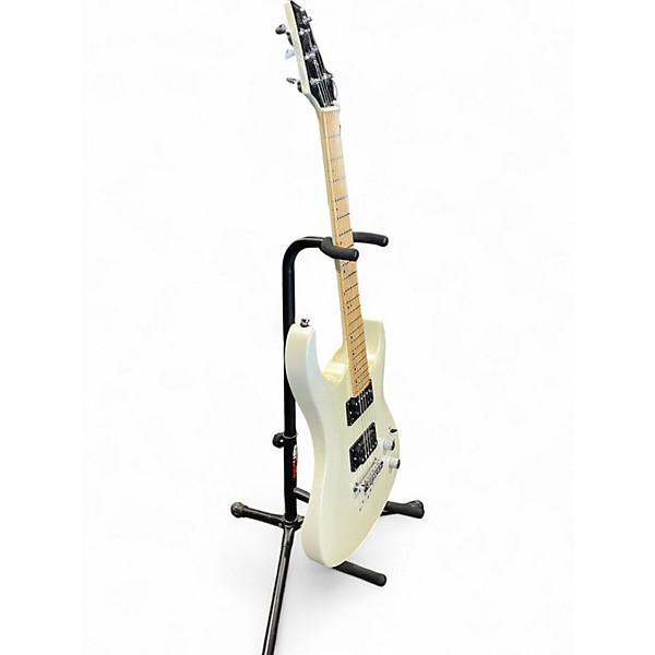 Used Jay Turser JT-230M White Sparkle Solid Body Electric Guitar