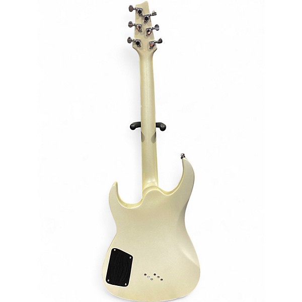 Used Jay Turser JT-230M White Sparkle Solid Body Electric Guitar