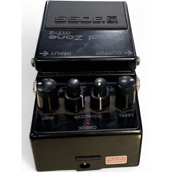 Used BOSS MT2 Metal Zone Distortion Effect Pedal