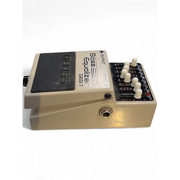 Used BOSS GEB7 7 Band Bass Equalizer Bass Effect Pedal