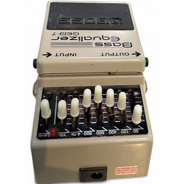 Used BOSS GEB7 7 Band Bass Equalizer Bass Effect Pedal