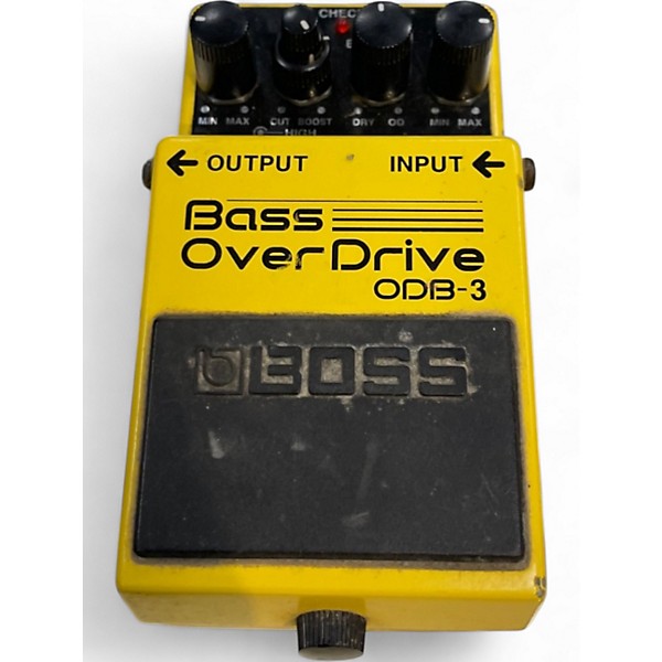 Used BOSS ODB3 Bass Overdrive Bass Effect Pedal