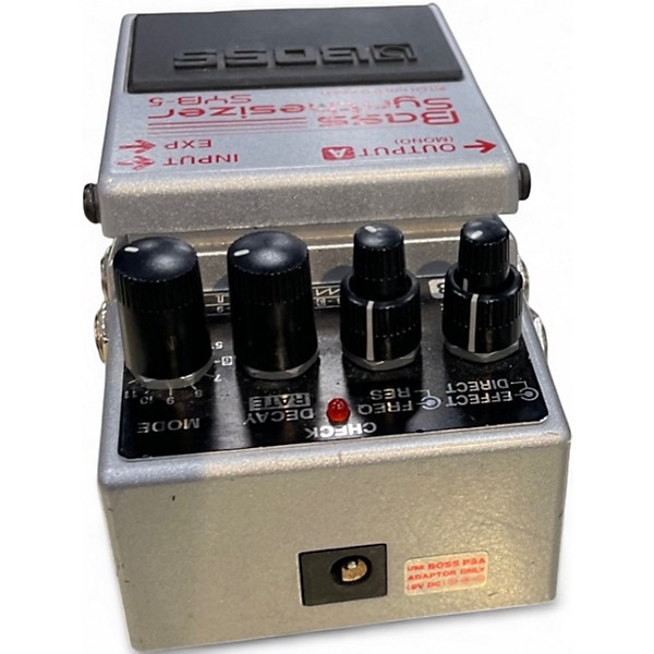 Used BOSS SYB5 Bass Synth Bass Effect Pedal