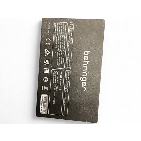 Used Behringer XENYX1202SFX Powered Mixer