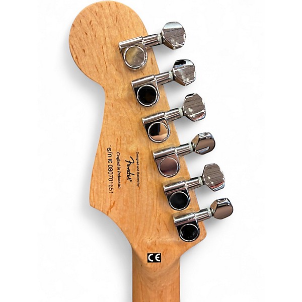 Used Squier Affinity Stratocaster Black Solid Body Electric Guitar