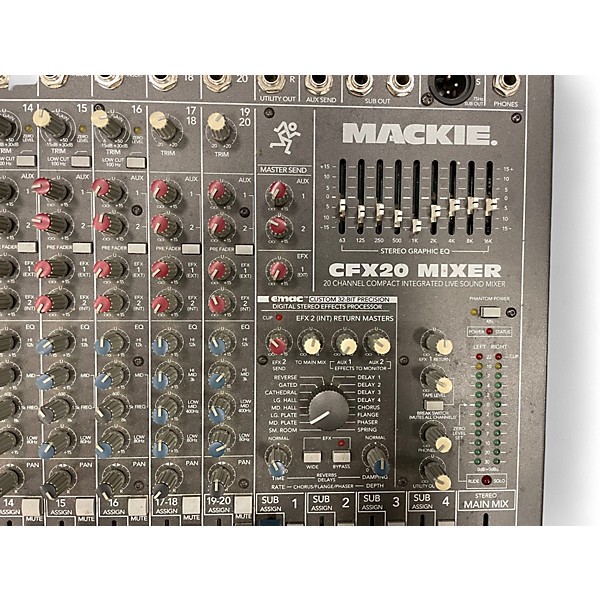 Used Mackie CFX20 Powered Mixer