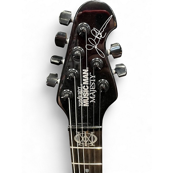 Used Ernie Ball Music Man Majesty Wisteria Blossom Solid Body Electric Guitar