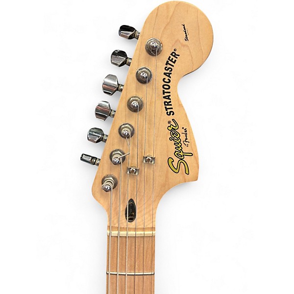 Used Squier Standard Stratocaster Candy Apple Red Solid Body Electric Guitar