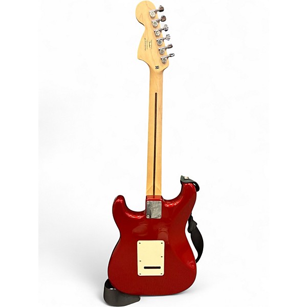 Used Squier Standard Stratocaster Candy Apple Red Solid Body Electric Guitar