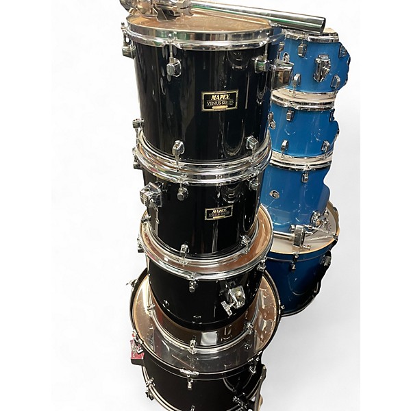 Used Mapex 4 Piece Venus Series Black Drum Kit