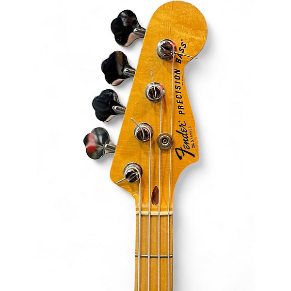 Vintage 1978 Fender Precision Bass Natural Electric Bass Guitar