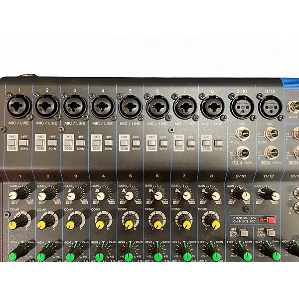 Used Yamaha MG16XU Unpowered Mixer