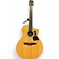 Used Taylor 214CEN Natural Classical Acoustic Electric Guitar thumbnail