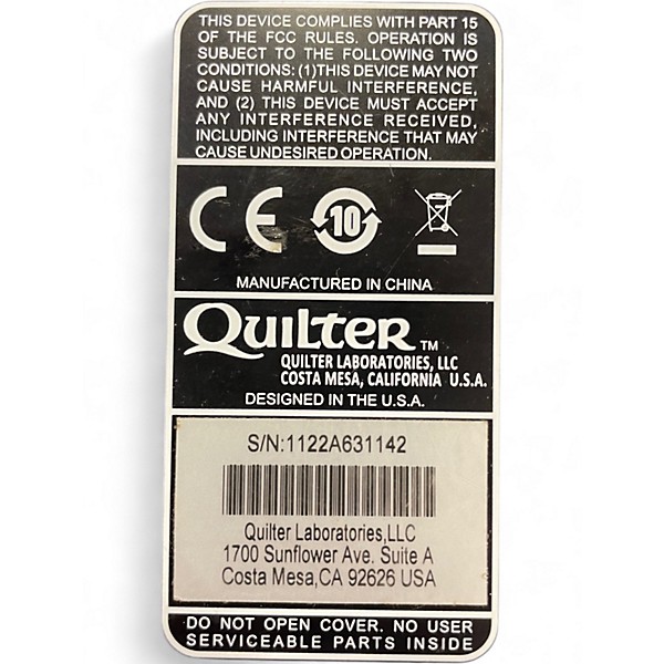 Used Quilter Labs SUPERBLOCK US Solid State Guitar Amp Head