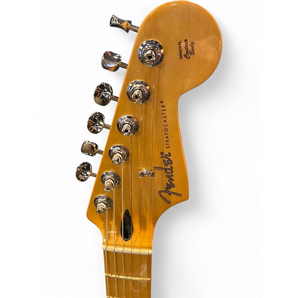 Used Fender Player II Stratocaster HSS Black Solid Body Electric Guitar