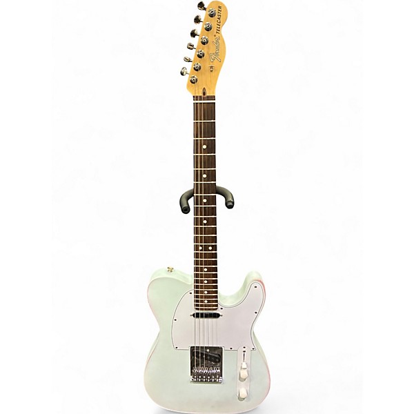 Used 2019 Fender American Performer Telecaster Sonic Blue Solid Body Electric Guitar