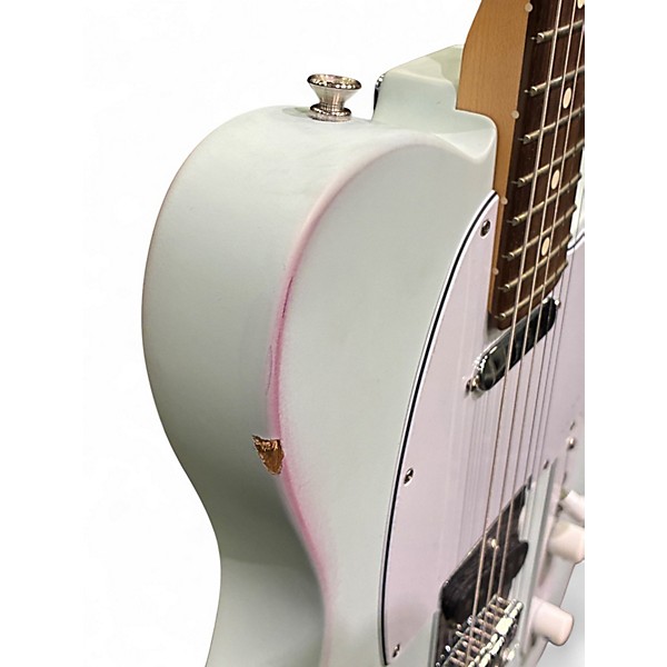 Used 2019 Fender American Performer Telecaster Sonic Blue Solid Body Electric Guitar