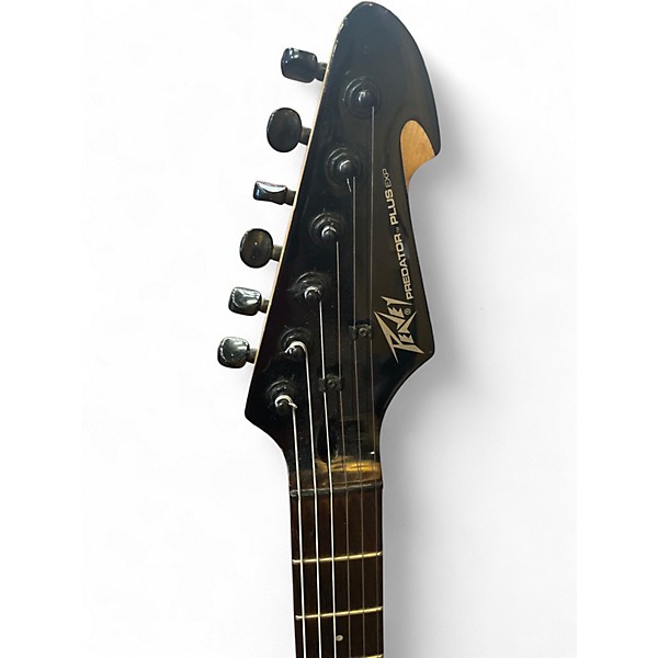 Used Peavey Predator Plus Black Solid Body Electric Guitar