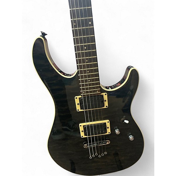 Used Peavey Predator Plus Black Solid Body Electric Guitar