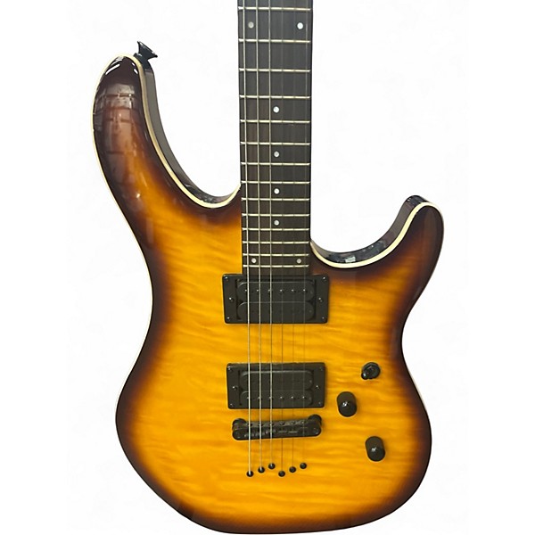 Used Peavey Predator Plus Brown Sunburst Solid Body Electric Guitar