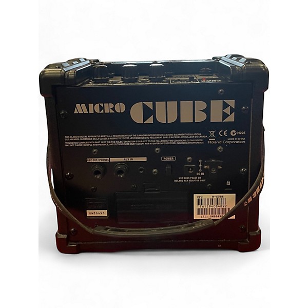 Used Roland Micro Cube Guitar Combo Amp