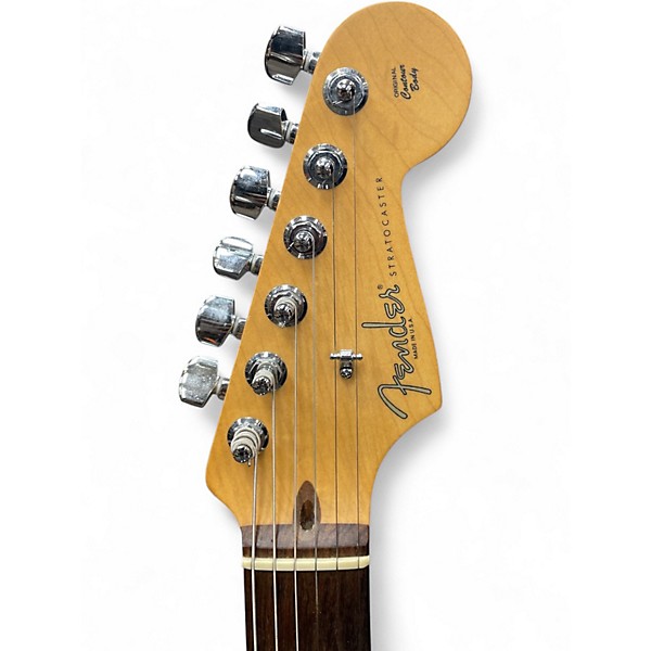 Used 2000 Fender American Standard Stratocaster Natural Solid Body Electric Guitar