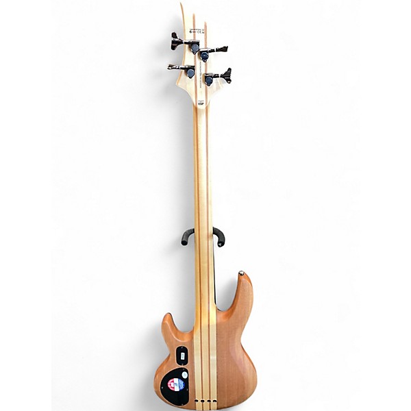 Used ESP LTD B4E Walnut Electric Bass Guitar