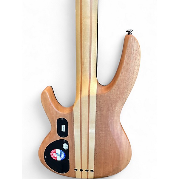 Used ESP LTD B4E Walnut Electric Bass Guitar