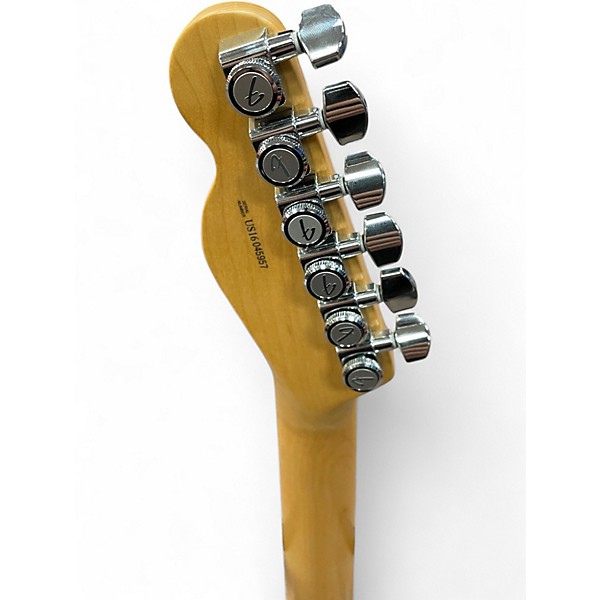 Used Fender American Elite Telecaster Mystic Black Solid Body Electric Guitar