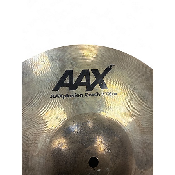 Used SABIAN 14in AAX Xplosion Crash Cymbal