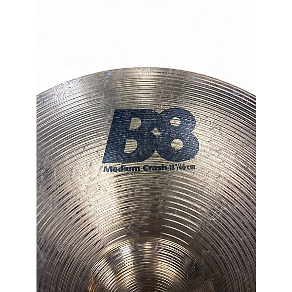 Used SABIAN 18in B8 Medium Crash Cymbal