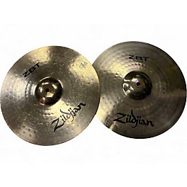 Used Zildjian 14in ZBT Hi Hat Pair Cymbal