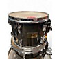 Used 2010s Pearl 4 Piece Session Custom All Maple Trans Black Drum Kit