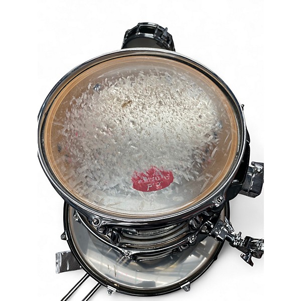 Used 2010s Pearl 4 Piece Session Custom All Maple Trans Black Drum Kit