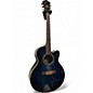 Used Ibanez AEL20E Blue Burst Acoustic Electric Guitar