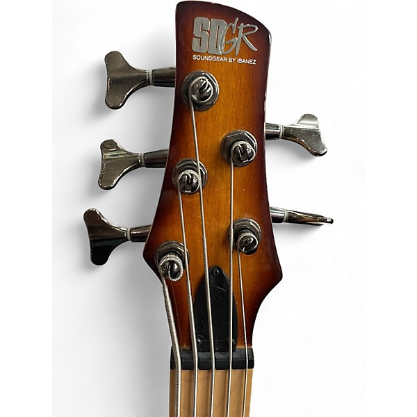 Used Ibanez SR375M Brown Burst Electric Bass Guitar