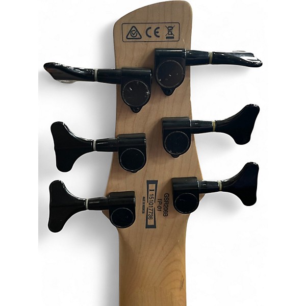 Used Ibanez GSR206 6 String Brown Electric Bass Guitar