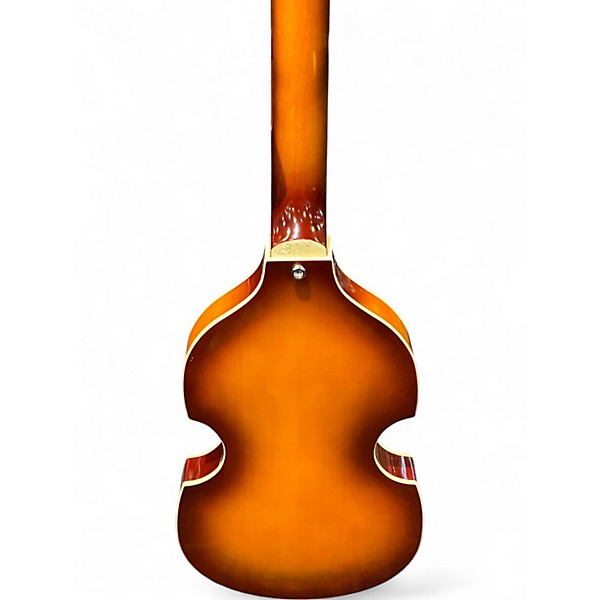 Used Hofner HI-BB-SE Sunburst Electric Bass Guitar