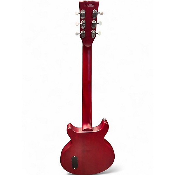 Used Harley Benton DC-Junior Faded Cherry Solid Body Electric Guitar