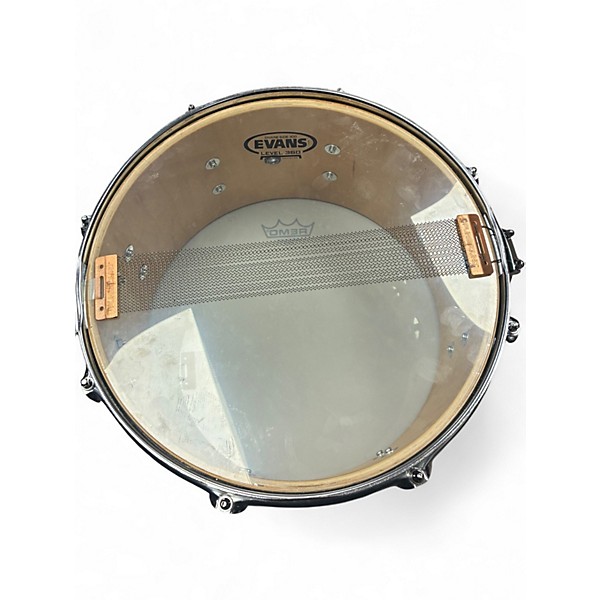 Used Gretsch Drums 13X6.5 Catalina Snare Black Sparkle Drum