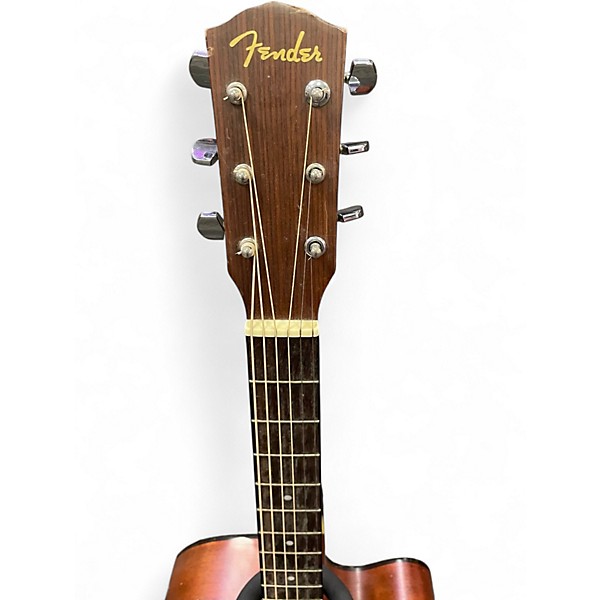 Used Fender dg10ce Natural Acoustic Guitar