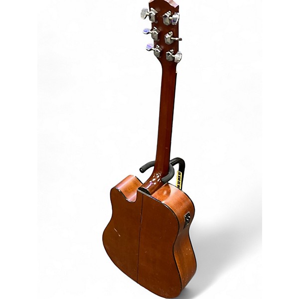 Used Fender dg10ce Natural Acoustic Guitar